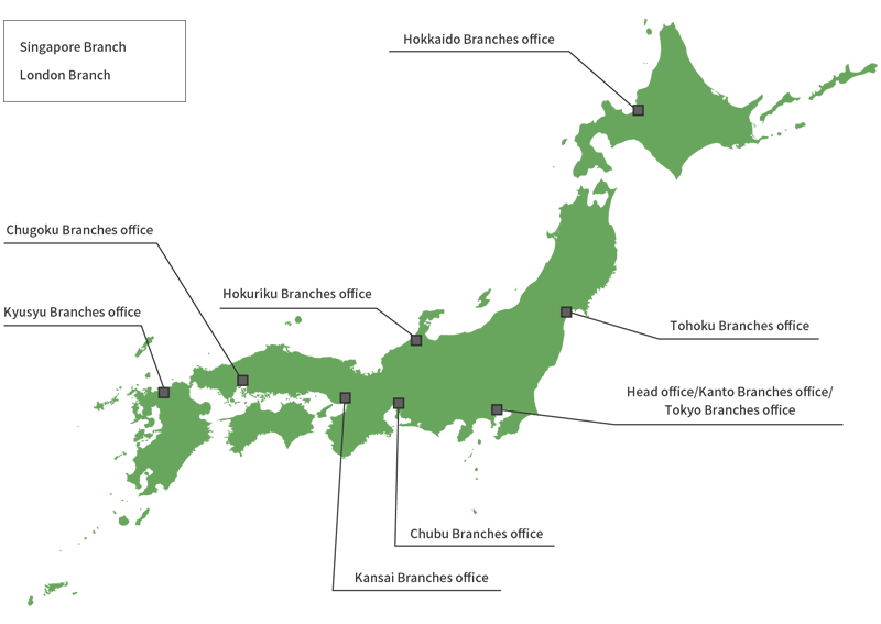 本社・支店一覧