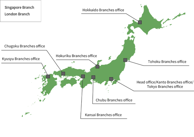 本社・支店一覧