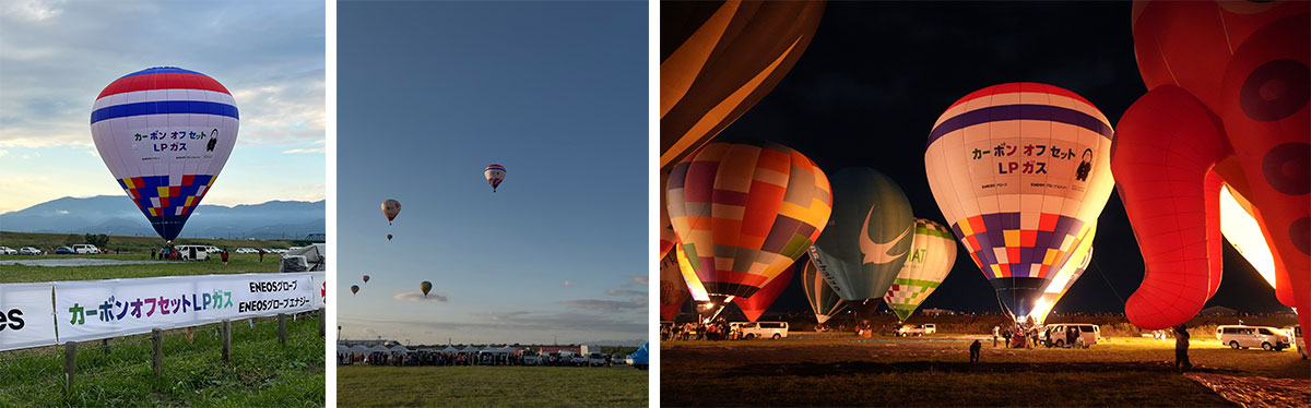 写真：佐賀インターナショナルバルーンフェスタの様子